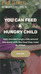 Mobile Screenshot of feedinghungrychildrennow.org